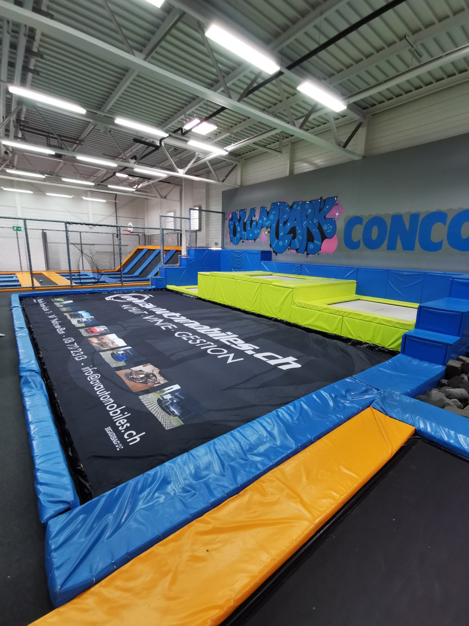 JUMPARK trampoline indoor YverdonlesBains PÈDZE pass